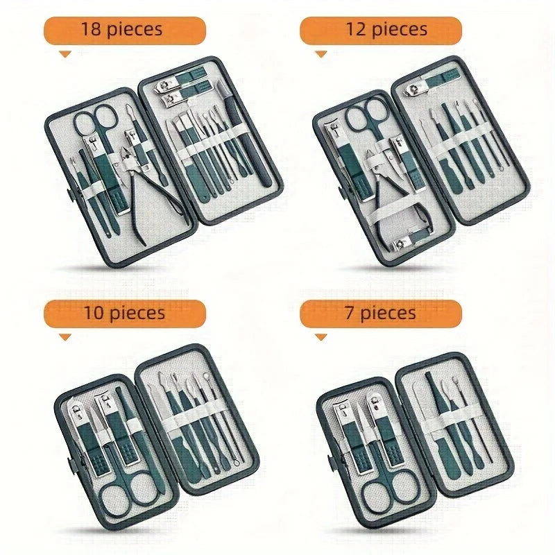 Kit de Ferramentas em Aço Inoxidável